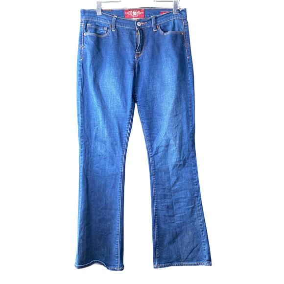 Lucky Brand Womens Jeans Blue Mid Rise Sofia Boot Stretch 8/29 - Picture 1 of 13